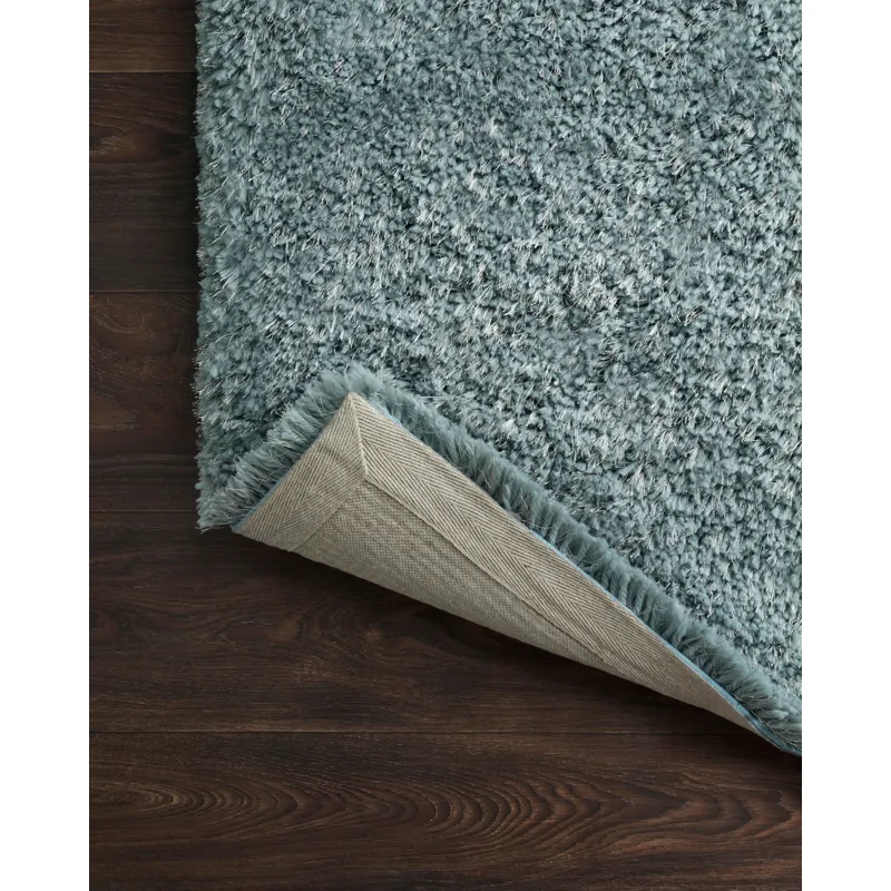 Mila Shag Spa Rug (7' 9" X 9' 9")