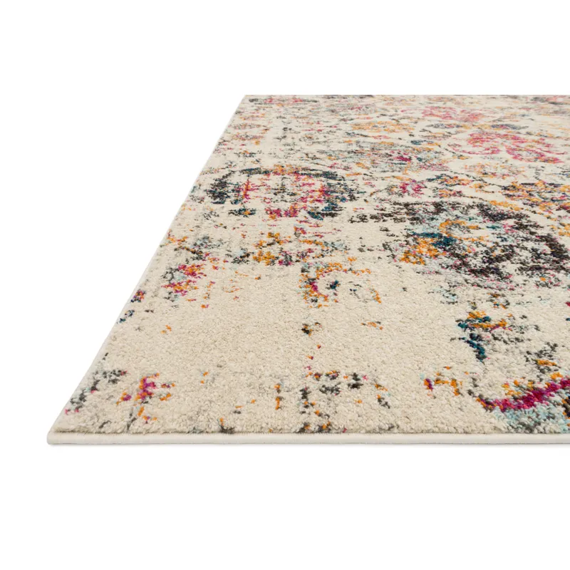 Nadia Ivory / Multi Rug (4' 0" X 5' 7")