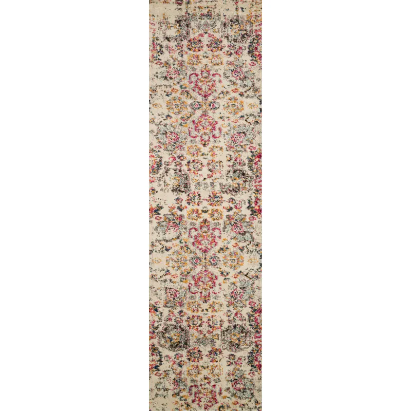 Nadia Ivory / Multi Rug (4' 0" X 5' 7")