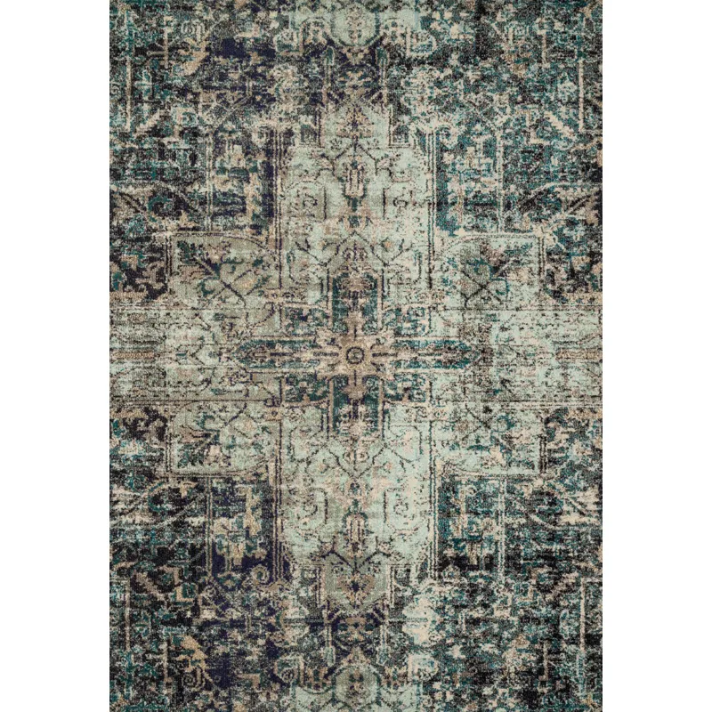 Nadia Smoke / Slate Rug (3' 0" X 5' 0")