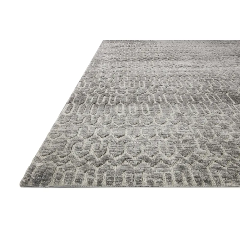 Neda Ivory / Charcoal Rug (7' 9" X 9' 9")