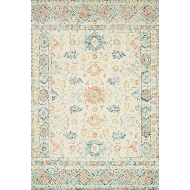 Norabel Ivory / Multi Rug (8' 6" X 12')