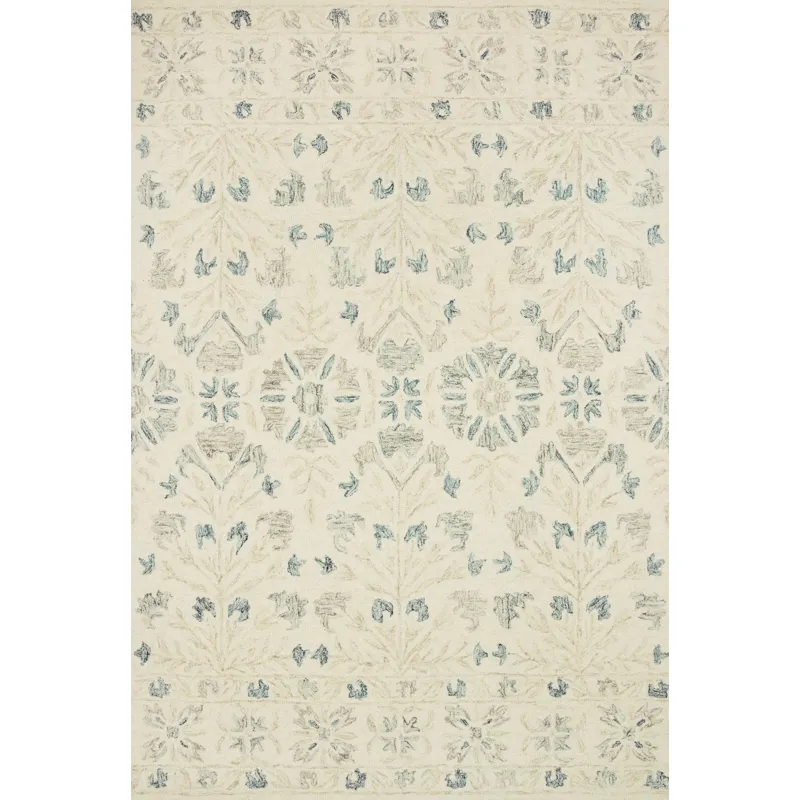 Norabel Ivory / Grey Rug (2' 6" X 9' 9")