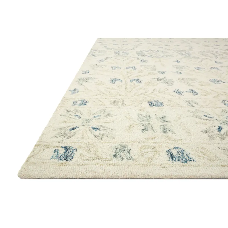 Norabel Ivory / Grey Rug (2' 6" X 9' 9")