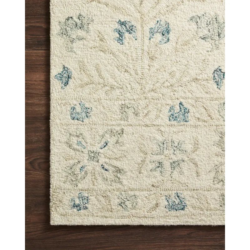 Norabel Ivory / Grey Rug (2' 6" X 9' 9")