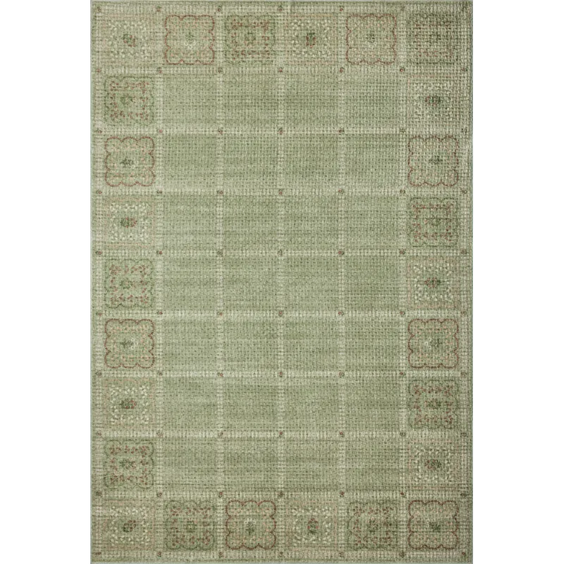 Rifle Paper Co. x Loloi Orchard Green / Multi Machine Washable Rug