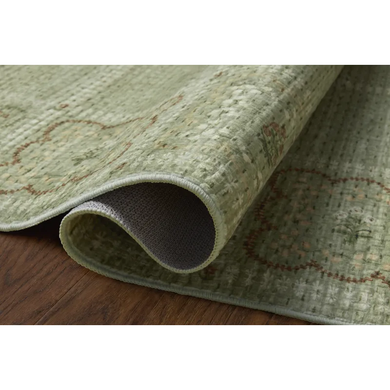 Rifle Paper Co. x Loloi Orchard Green / Multi Machine Washable Rug