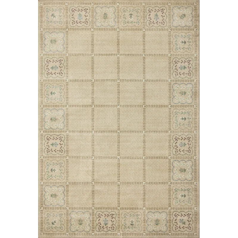 Rifle Paper Co. x Loloi Orchard Natural / Multi Machine Washable Rug