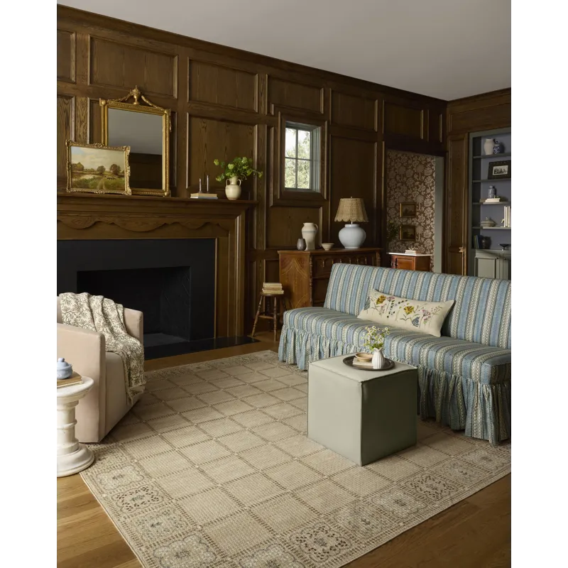 Rifle Paper Co. x Loloi Orchard Natural / Multi Machine Washable Rug
