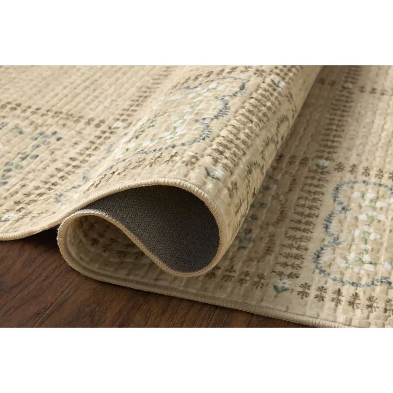 Rifle Paper Co. x Loloi Orchard Natural / Multi Machine Washable Rug