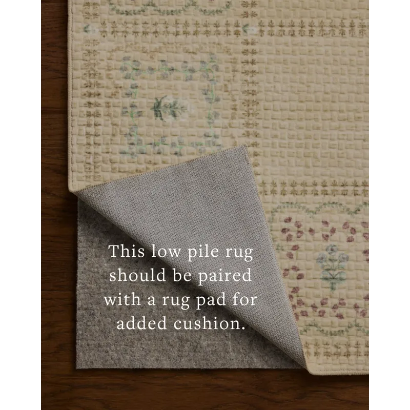 Rifle Paper Co. x Loloi Orchard Natural / Multi Machine Washable Rug