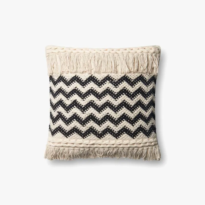 Loloi X Ed Ellen Degeneres 18\" X 18\", Poly-Filled Pillow