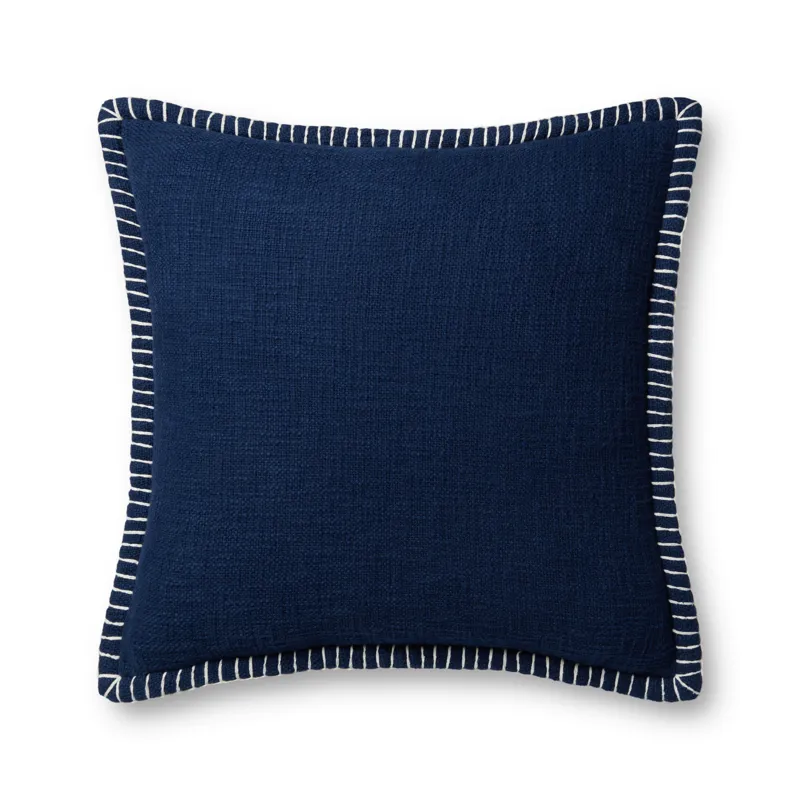 Loloi PLL0109 Navy 22\'\' x 22\'\' Cover Only Pillow