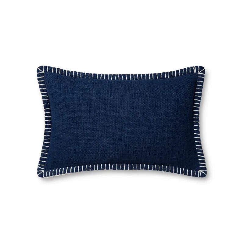 Loloi PLL0109 Navy 13\'\' x 21\'\' Cover w/Poly Pillow