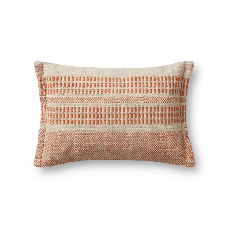 Pillows Natural / Rust Pillow (13\" X 21\" Cover W/Down)