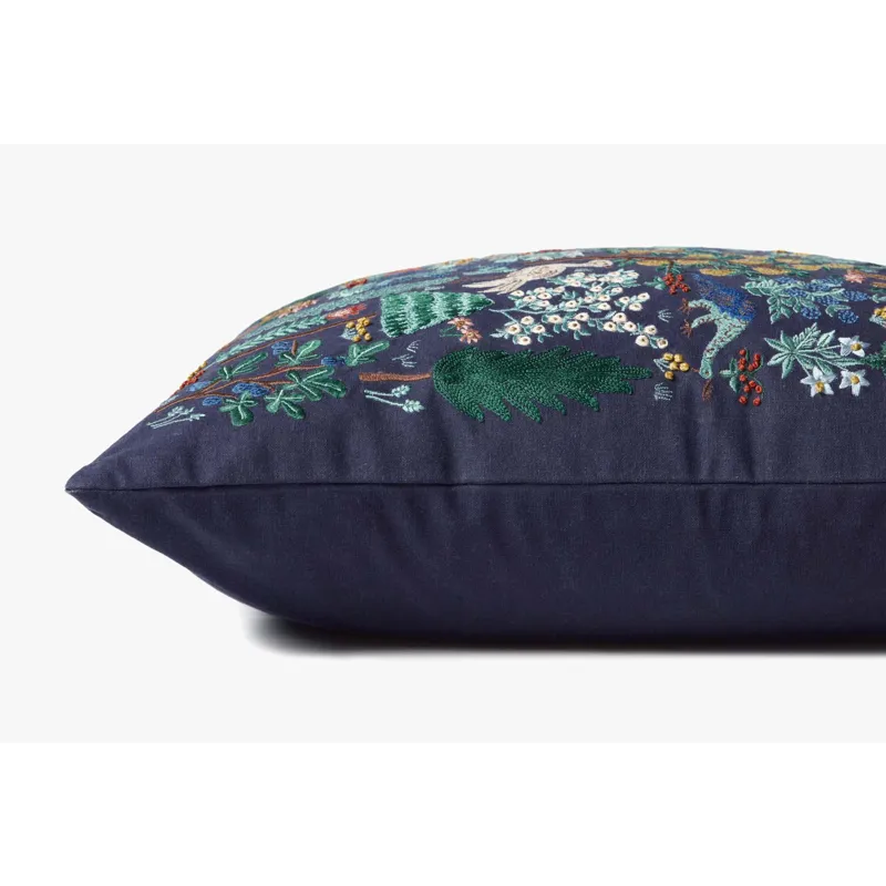 Loloi X Rifle Paper Co. 22\" X 22\", Cover Only Pillow