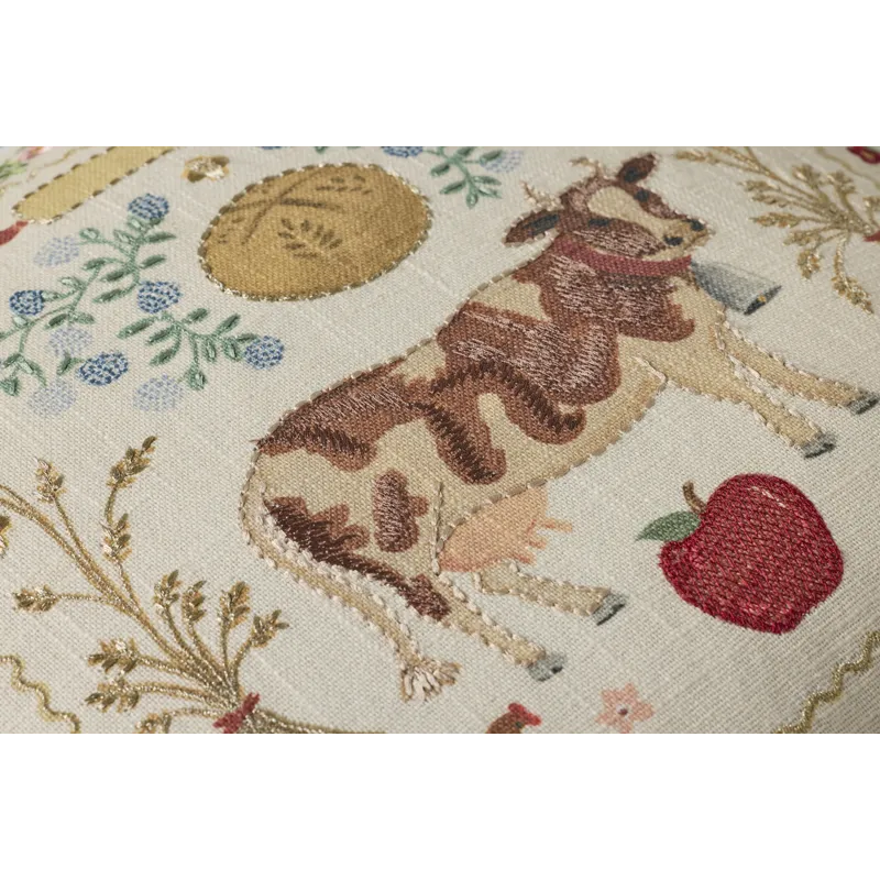 Rifle Paper Co. x Loloi Country Home Multi 22'' x 22'' Cover w/Down Pillow