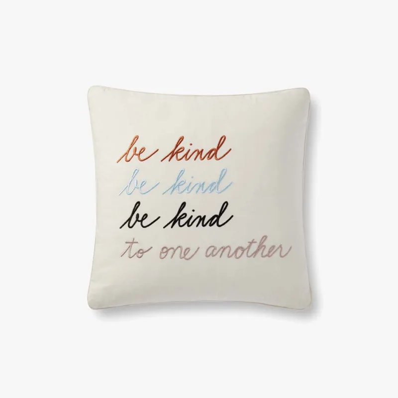 Loloi X Ed Ellen Degeneres 18\" X 18\", Cover Only Pillow
