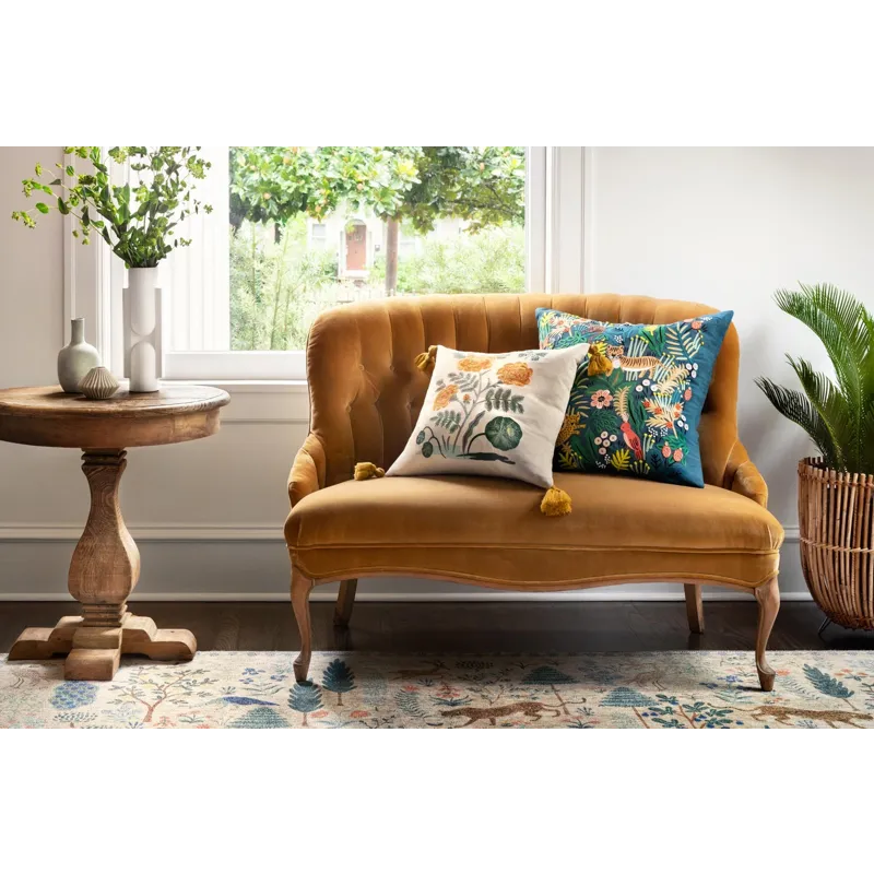 Loloi X Rifle Paper Co. 22\" X 22\", Cover Only Pillow