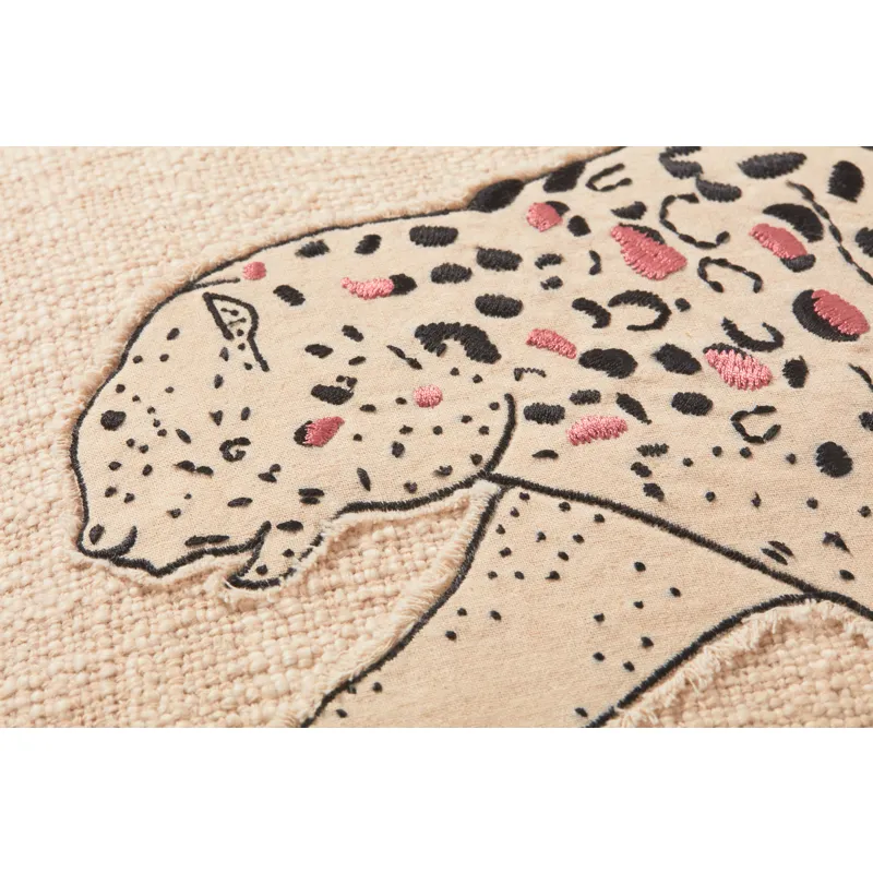 Pillows Ivory / Black Pillow (16\" X 26\" Cover Only)