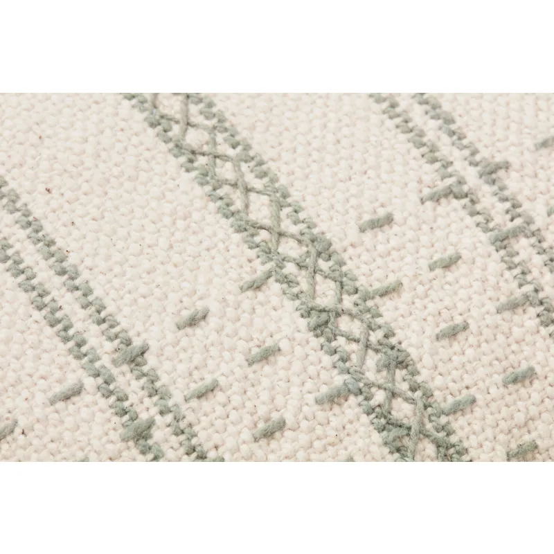 Pillows Ivory / Sage Pillow (16\" X 26\" Cover Only)