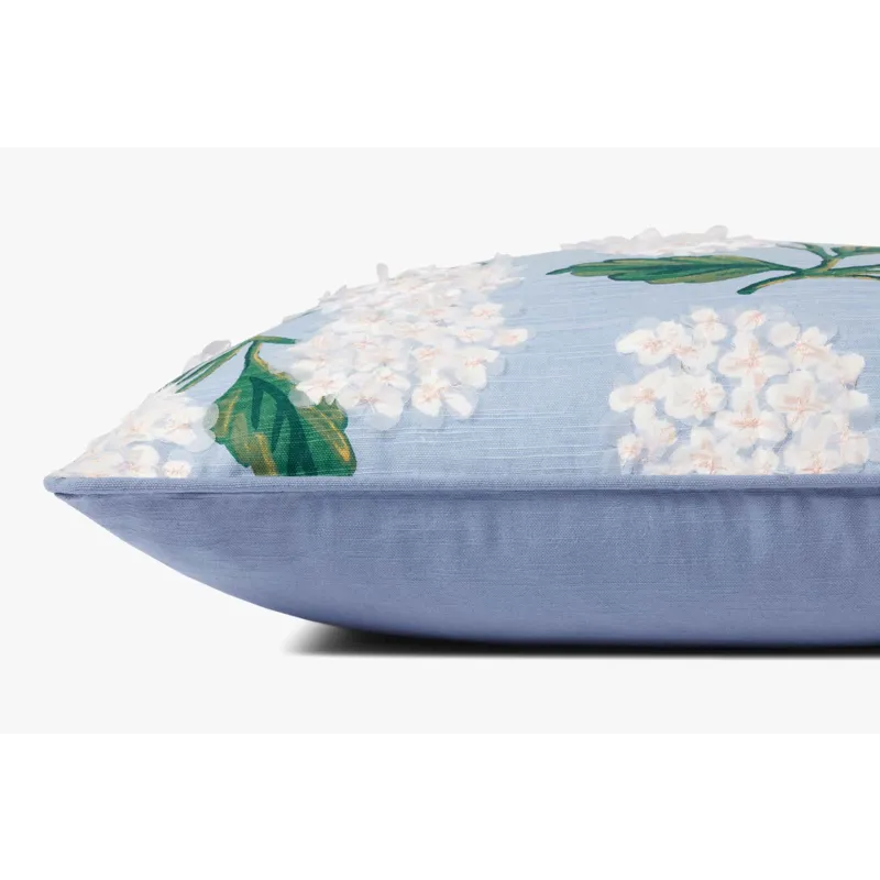 Loloi X Rifle Paper Co. 22\" X 22\", Poly-Filled Pillow
