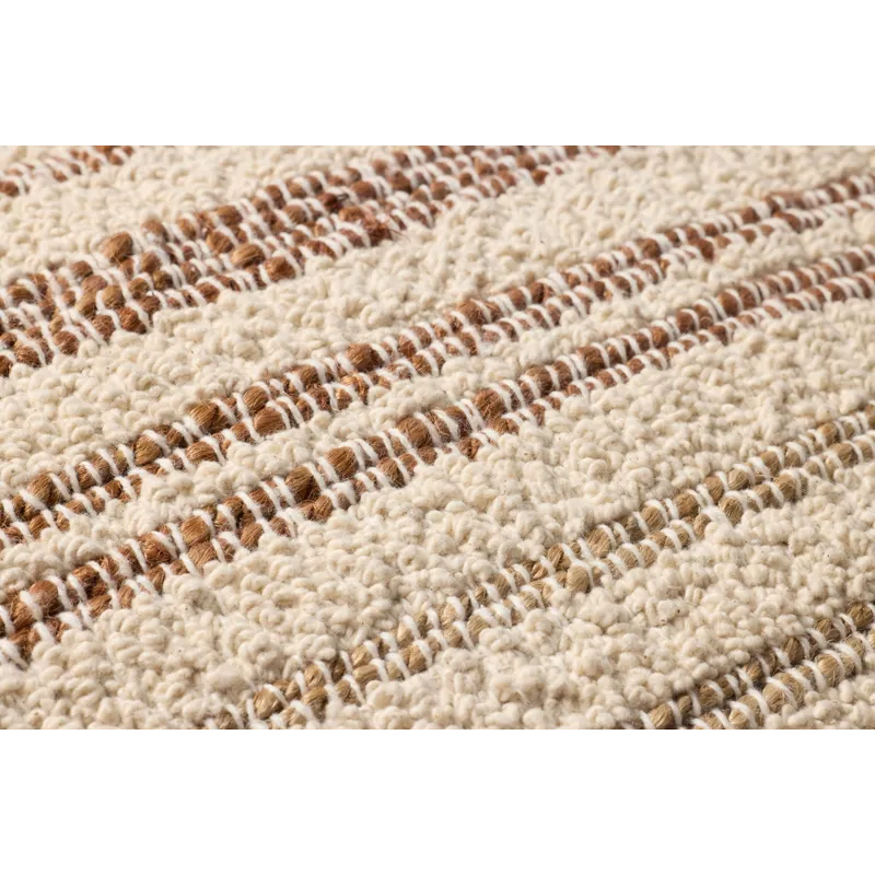 Amber Lewis x Loloi Atley Natural / Amber 22\'\' x 22\'\' Cover w/Poly Pillow