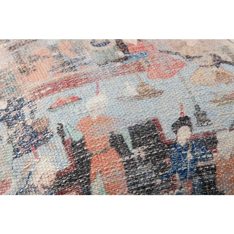 Pillows Taupe / Multi Pillow (18\" X 18\" Cover Only)