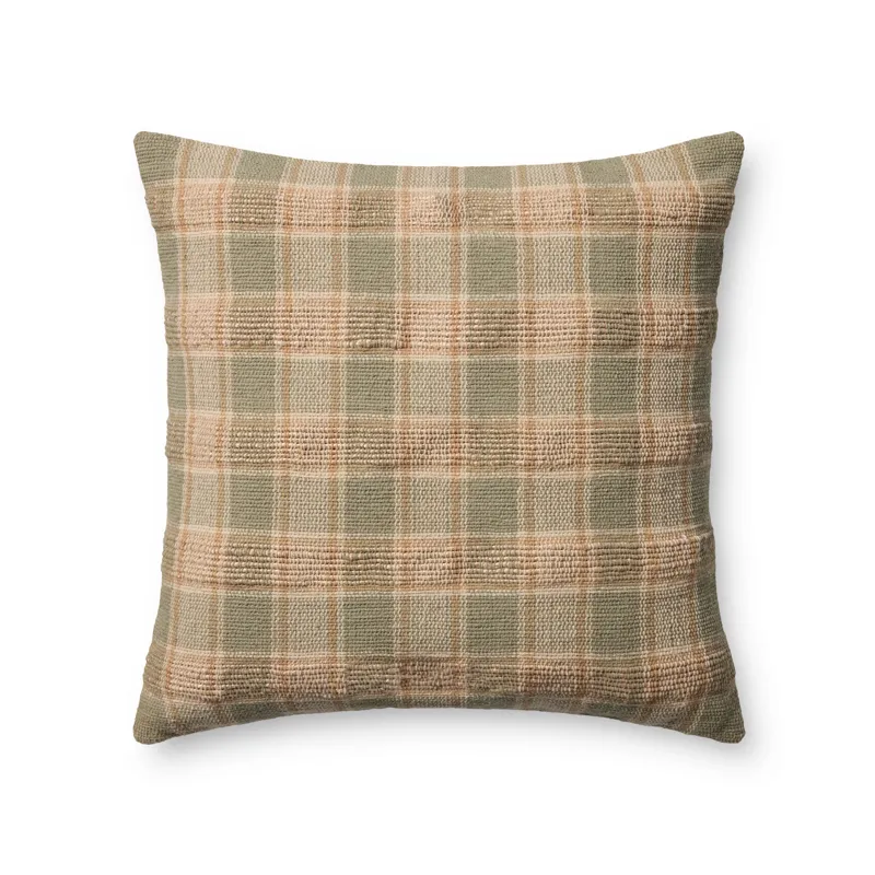 Amber Lewis x Loloi Golden Olive / Multi 20\'\' x 20\'\' Pillow Cover Only
