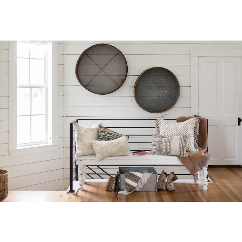 Pillows Orange / Blue Pillow (13\" X 21\" Cover W/Poly)