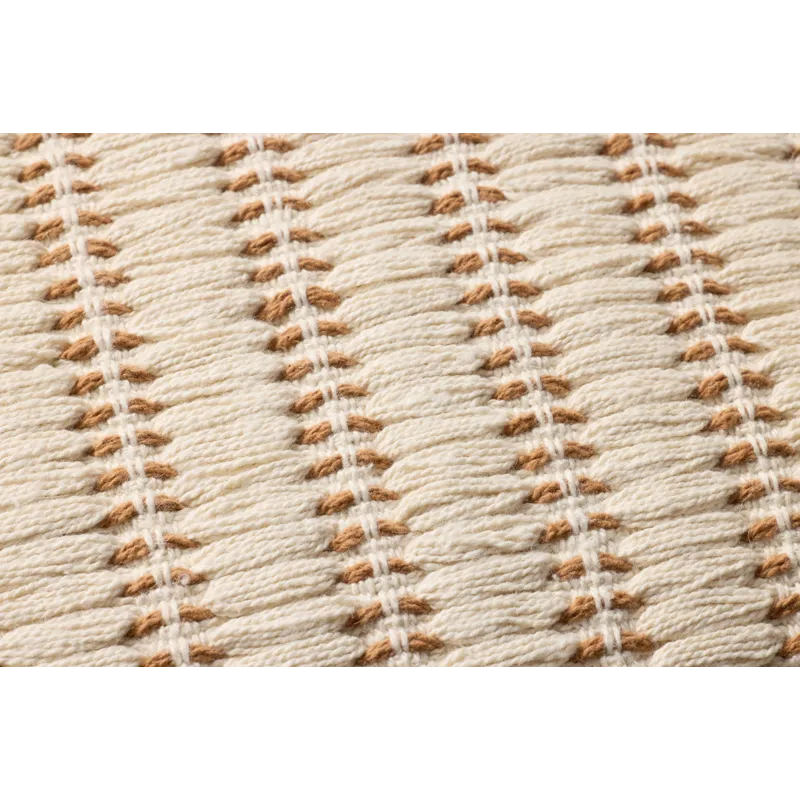 Amber Lewis x Loloi Callahan Natural / Amber 24\'\' x 24\'\' Cover w/Poly Pillow