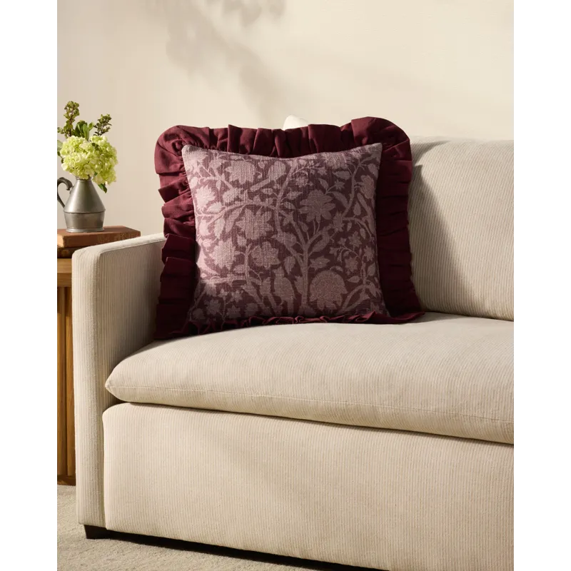 Loloi X Chris Loves Julia 18\" X 18\", Cover Only Pillow