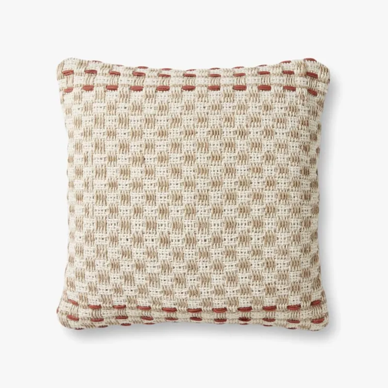Loloi X Ed Ellen Degeneres 22\" X 22\", Cover Only Pillow