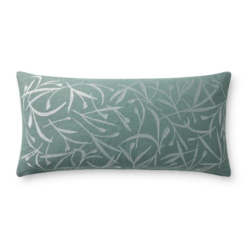 Brigette Romanek x Loloi Blue 12\'\' x 27\'\' Cover w/Poly Pillow