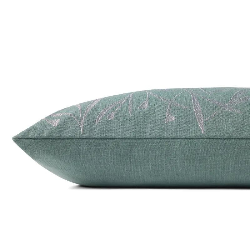 Brigette Romanek x Loloi Blue 12\'\' x 27\'\' Cover w/Poly Pillow