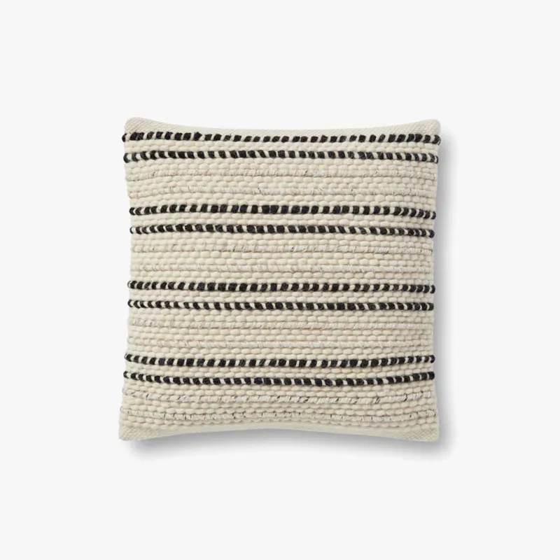 Loloi X Ed Ellen Degeneres 18\" X 18\", Poly-Filled Pillow
