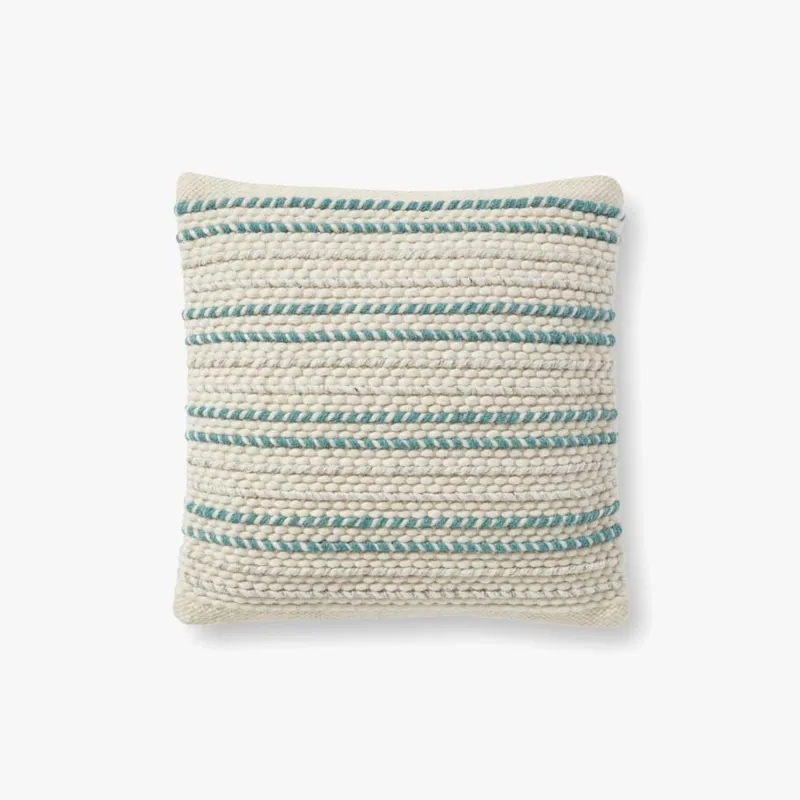 Loloi X Ed Ellen Degeneres 18\" X 18\", Cover Only Pillow