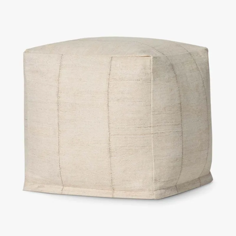 18\"w X 18\"d X 18\"h Pouf