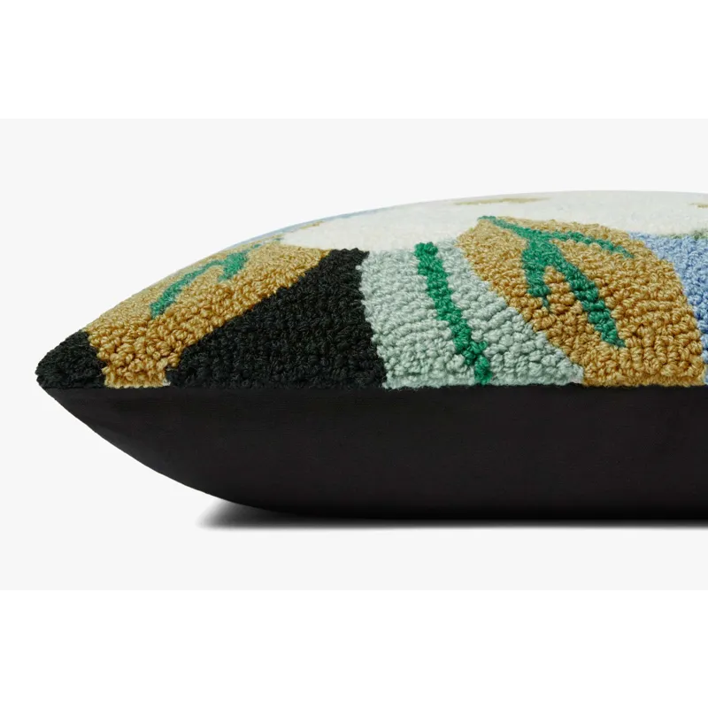Loloi X Rifle Paper Co. 22\" X 22\", Down-Filled Pillow
