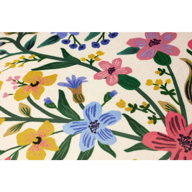 Loloi X Rifle Paper Co. 22\" X 22\", Poly-Filled Pillow