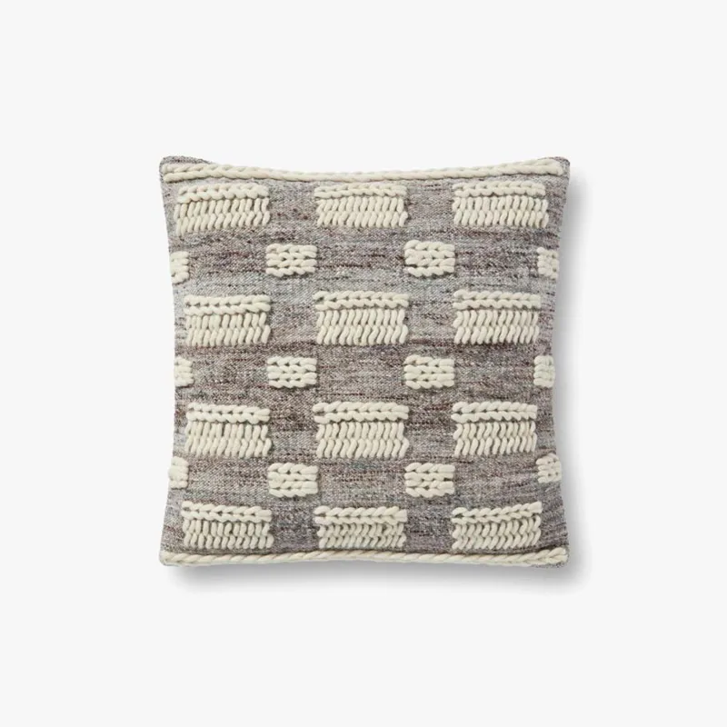 Loloi X Ed Ellen Degeneres 18\" X 18\", Poly-Filled Pillow
