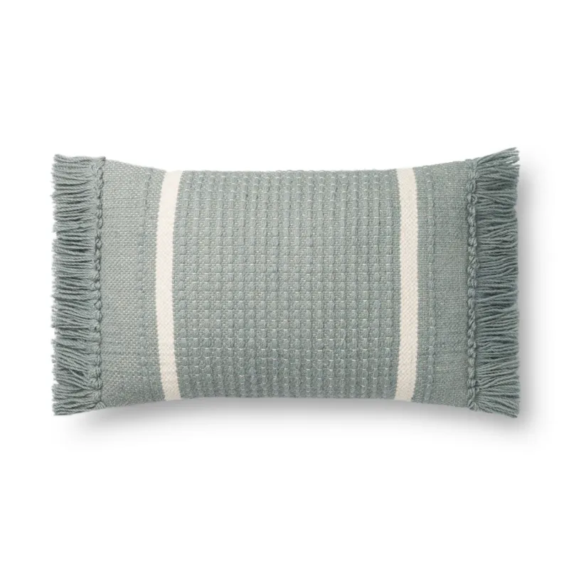 Pillows Blue Pillow (13\" X 21\" Cover W/Down)
