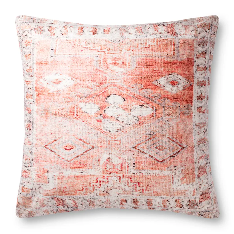Pillows Coral / Multi Pillow (3\' X 3\' Cover W/Poly)