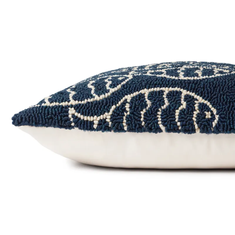 Pillows Navy Pillow (22\" X 22\" Cover W/Down)