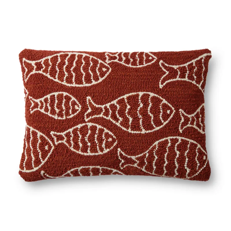 Pillows Red Pillow (16\" X 26\" Cover W/Poly)