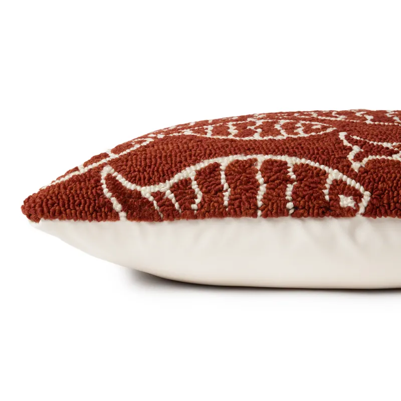 Pillows Red Pillow (16\" X 26\" Cover W/Poly)