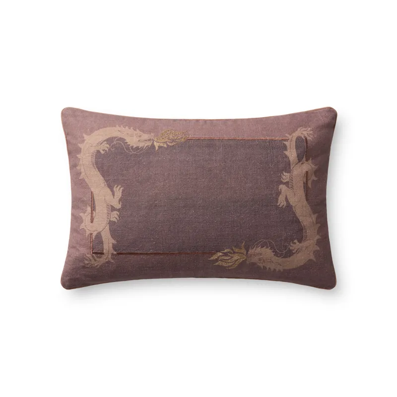 Brigette Romanek x Loloi Mauve 13\'\' x 21\'\' Cover w/Poly Pillow