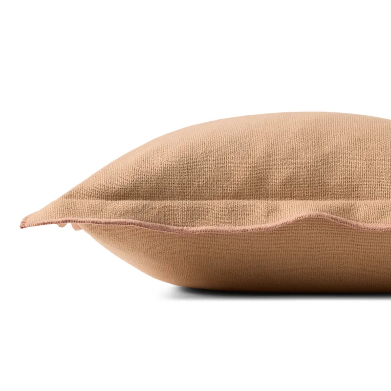 Leanne Ford x Loloi Captain Blush 18\'\' x 18\'\' Cover w/Down Pillow