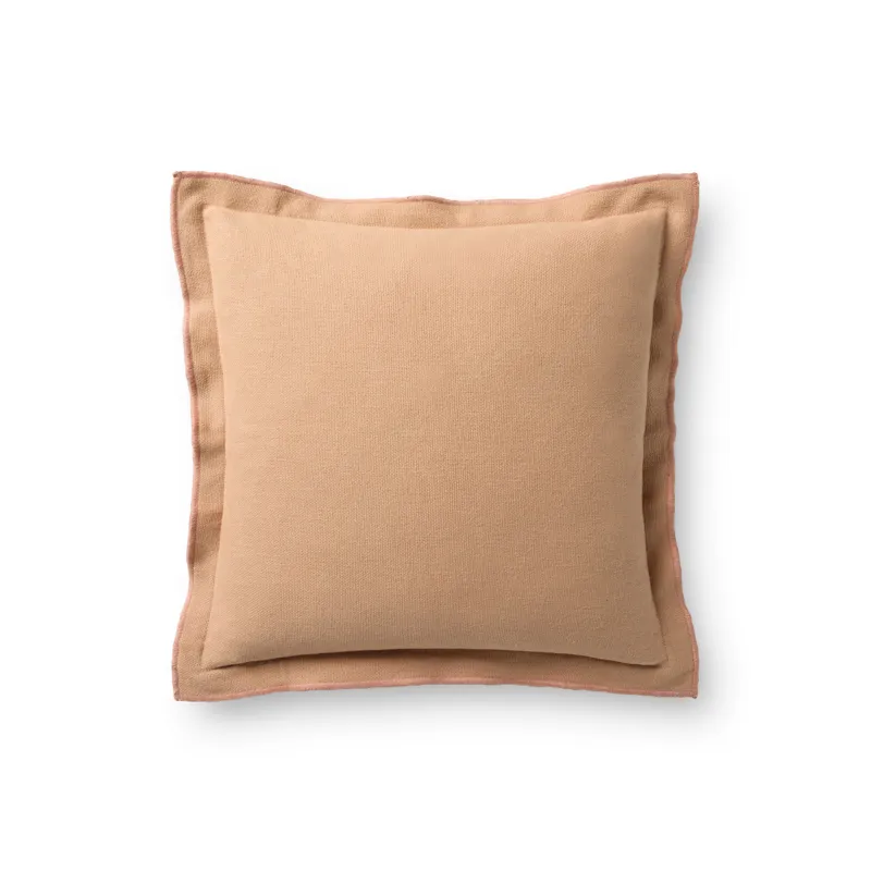 Leanne Ford x Loloi Captain Blush 26\'\' x 26\'\' Cover w/Down Pillow