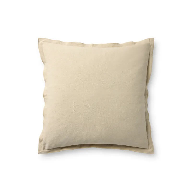 Leanne Ford x Loloi Captain Ivory 26\'\' x 26\'\' Pillow Cover Only